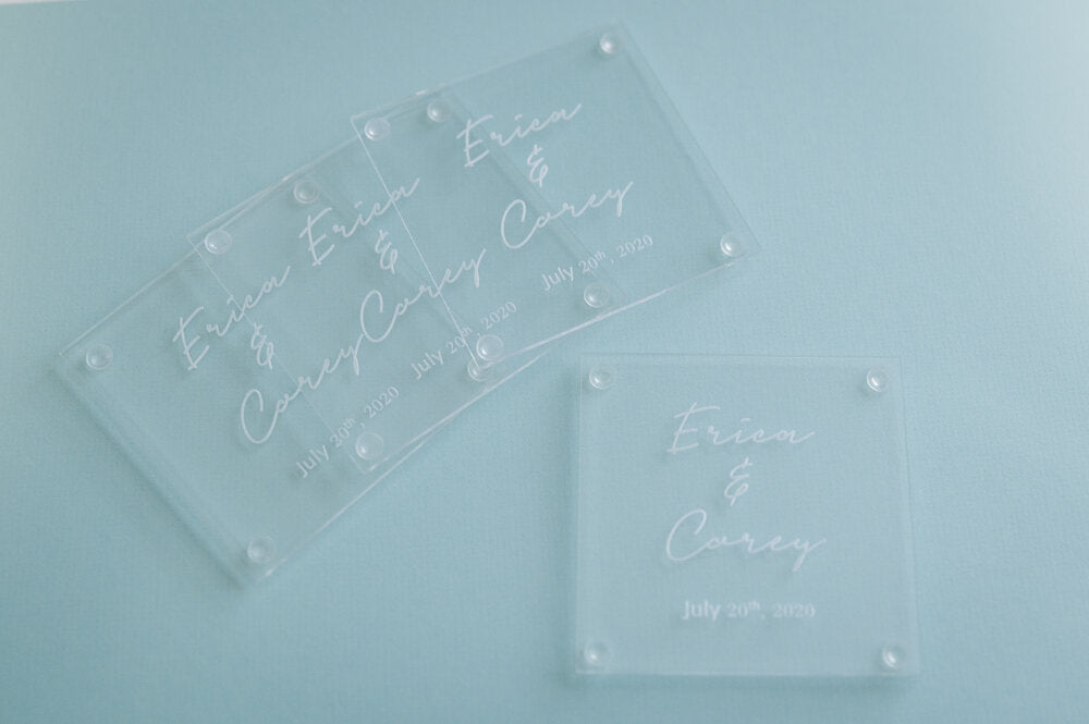 Personalized Acrylic Coasters – Source One Displays