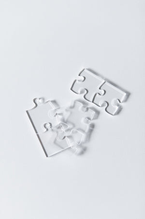 150 Piece Clear Acrylic Puzzle