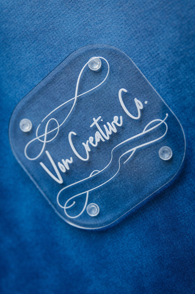 Logo Engraved Acrylic Coasters