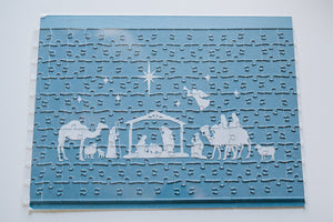 Nativity Scene 150-Piece Acrylic Clear Puzzle