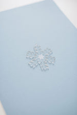 10 Pack Acrylic Engraved Six Point Star Snowflake Ornament