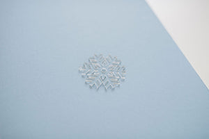 10 Pack Acrylic Hexagon Center Snowflake Ornament